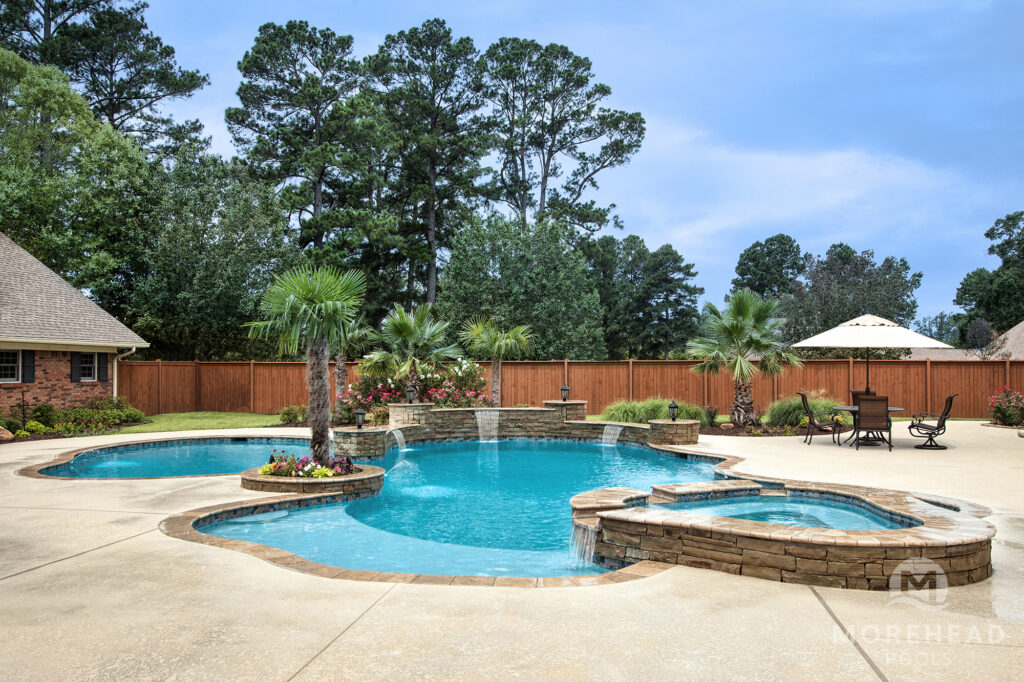 Swimming Pool Builders In Shreveport Bossier City La Morehead Pools