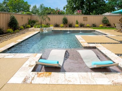 Tanning Ledges in Shreveport & Bossier City LA | Morehead Pools