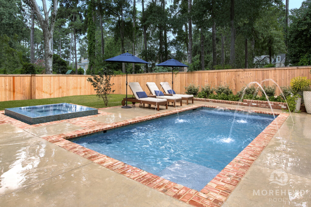 Small backyard pool ideas | Morehead Pools