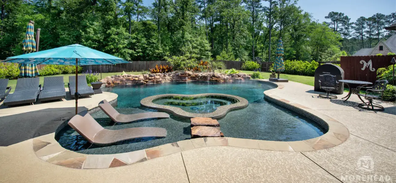 Freeform Pool Shapes | Morehead Pools