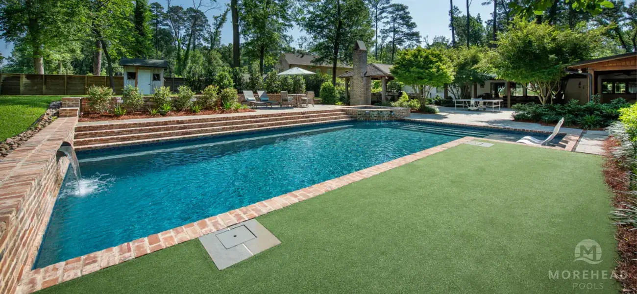 Inground Pool for Large Backyards | Morehead Pools